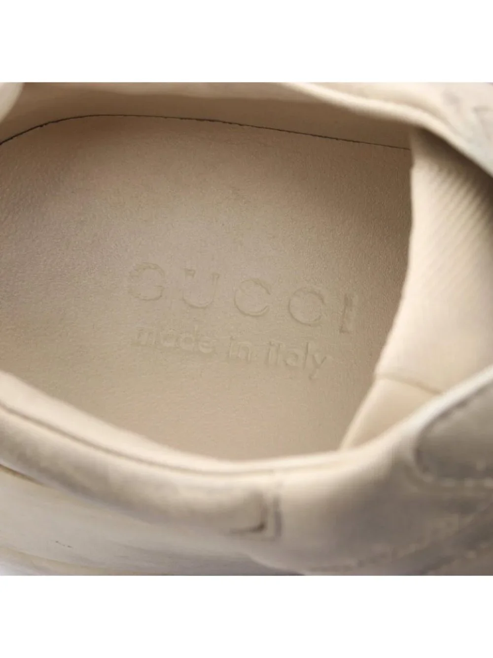 Gucci Sneakers Ryton Mouse Print Distressed Leather